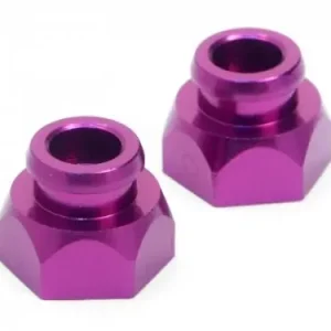 Kup online ALUMINIUM BOTTOM SHOCK CAP (PURPLE/2PCS)