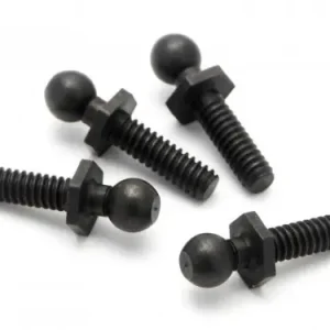 BALL 4.3X20MM (4-40/BLACK/4PCS) Wysoka jakość