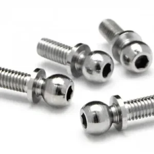 BALL 4.3X11.5MM (4-40/HEX SOCKET/SILVER/4PCS) Ostatnie sztuki