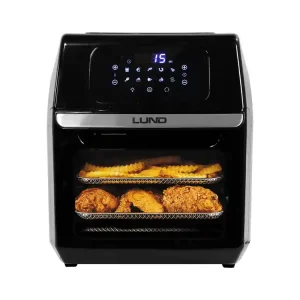 FRYTKOWNICA BEZTŁUSZCZOWA AIR FRYER (PIEKARNIK) 1800W 12L CZARNA Bestseller