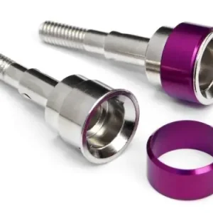 AXLE 13X33MM (WITH RETAINER/2PCS) Nowość