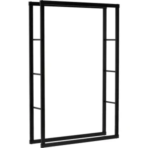 Szybka dostawa STOJAK STALOWY NA DREWNO KOMINKOWE 100X25X150CM