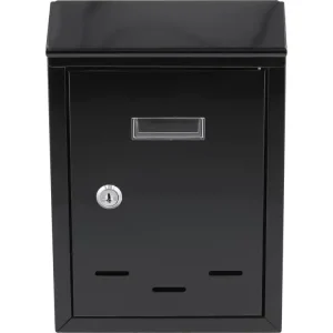 SKRZYNKA NA LISTY 285X200X60MM CZARNA Nowość