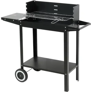 Szybka wysyłka GRILL WĘGLOWY Z PÓŁKĄ, RUSZT 48 X 26.5CM