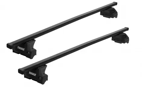 Wyprzedaż Bagażnik dachowy THULE belki SquareBar Evo Czarny BMW Seria 5 Touring (F11) 2010->2017 5 drzwi kombi