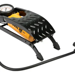 Hit cenowy POMPKA NOZNA JEDNOTŁOKOWA Z MANOMETREM. ZAKRES DO 7 BAR, DŁUGOŚC PRZEWODU 600MM