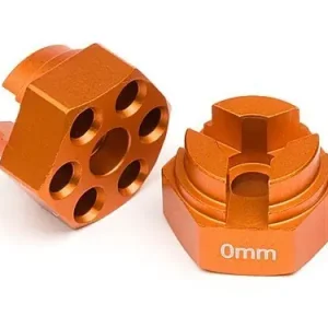 ALUMINUM HEX HUB (0mm OFFSET/ORANGE) Dostępne od ręki
