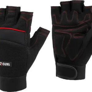 Tani RĘKAWICE BEZ PALCÓW OCHR. PRZED ODCISK. ROZM. 10