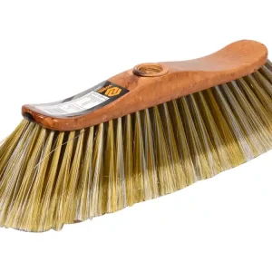 ZAMIATACZ, SZCZOTKA, MIOTŁA 270MM ROZSZCZEPIONY, NA PLASTIKOWEJ PODSTAWIE Z GWINTEM Taniej