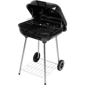 Oferta limitowana GRILL WĘGLOWY Z POKRYWĄ, RUSZT 45X40CM