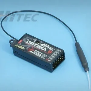Łatwy zwrot HiTEC Optima 6 - odbiornik 2,4GHz