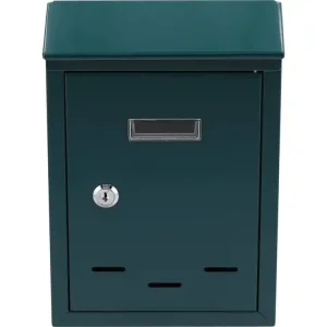 Darmowy zwrot SKRZYNKA NA LISTY 285X200X60MM ZIELONA