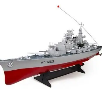 Niska cena Niemiecki pancernik Bismarck z II wojny światowej (HT-3827B) 71cm długości