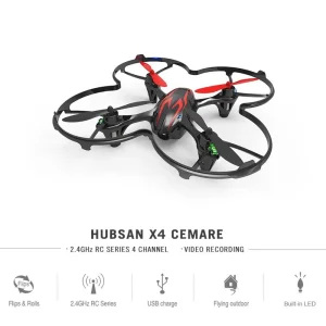 Dron Quadrocopter Hubsan X4 CAM z kamerą 480p H107C Hit cenowy