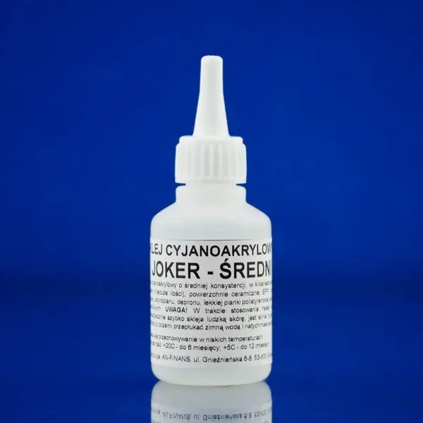 Klej Cyjanoakrylowy JOKER ŚREDNI DUŻY 50 g Oferta