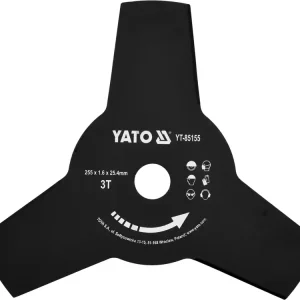 TARCZA DO PODKASZARKI 255MM 25,4MM TRÓJZĘBNA Premium