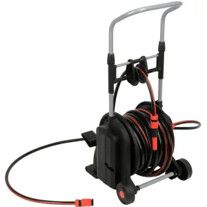WĄŻ NA WÓZKU 25 M ZWIJANY STOPĄ Niska cena