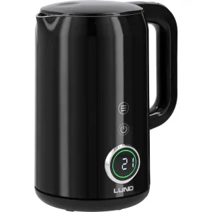 CZAJNIK ELEKTRYCZNY 1,7L, REGULACJA TEMP. CZARNY Wybór klientów