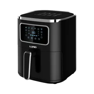 Obniżka ceny FRYTKOWNICA BEZTŁUSZCZOWA AIR FRYER 1450W 5L CZARNA