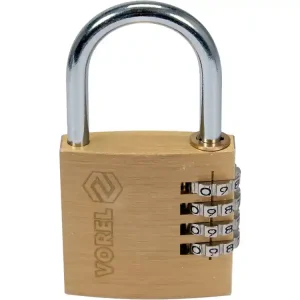 Kup teraz KŁÓDKA SZYFROWA 40 MM, MOSIĘŻNA