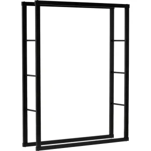 STOJAK STALOWY NA DREWNO KOMINKOWE 100X25X100CM Ostatnia szansa