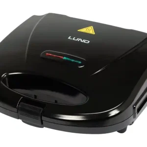 OPIEKACZ 750W, PŁYTA GRILLOWA 21,5X12,5CM, CZARNY Szybka dostawa