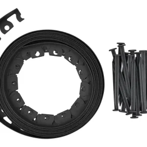 Tylko dziś OBRZEŻE TRAWNIKOWE, OGRODOWE 40MM 10M ZE SZPILKAMI, KOTWAMI 20SZT