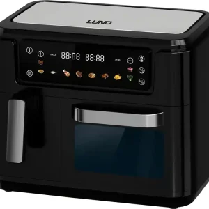 Kup online FRYTKOWNICA BEZTŁUSZCZOWA AIR FRYER 2400W 3,5L+7,5L CZARNA