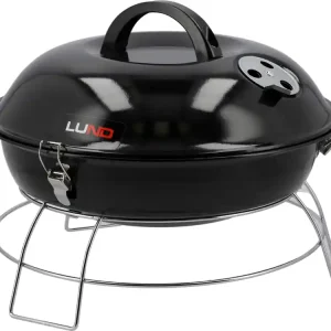 GRILL WĘGLOWY PRZENOŚNY, RUSZT 36CM Bezpieczne zakupy