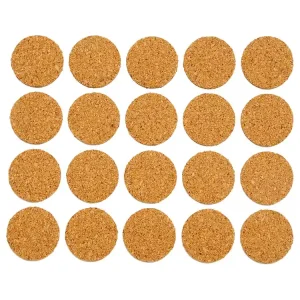 PODKŁADKI KORKOWE FI 20 MM 20 SZT. Ostatnia szansa