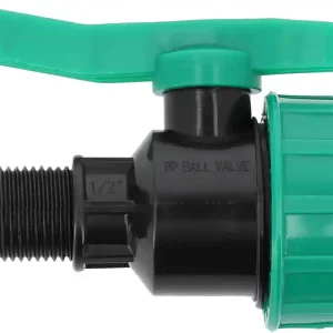 ZAWÓR KULOWY 1/2" X 1/2" PP, FEMALE/MALE Rabat