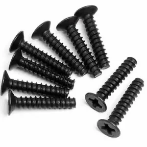 Countersunk Cross Head Self-Tapping Screw M3x15mm (9Pcs) Taniej