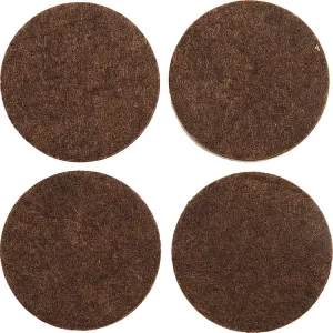 PODKŁADKI FILCOWE40 MM BRĄZOWE Wyprzedaż