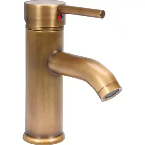 Nowy BATERIA UMYWALKOWA RETRO BRONZE 2