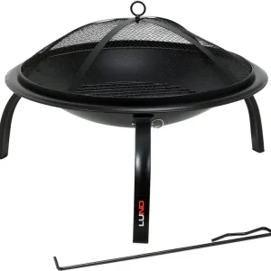 Najlepsza cena PALENISKO STALOWE ZE SKŁADANYMI NÓŻKAMI, 56X39CM