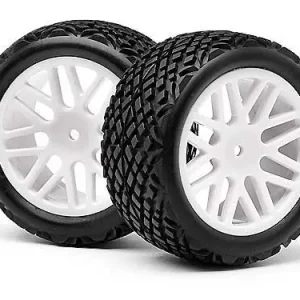 Rear Wheel With Tyre (2Pcs) (Strada EVO XB) Bestseller