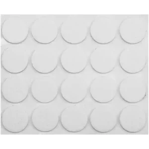 PODKŁADKI FILCOWE 20 MM BIAŁE Tylko do końca tygodnia