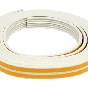 USZCZELKA DO OKIEN I DRZWI, EPDM, TYP E, BIAŁA, 6M Nowość