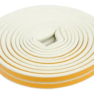 Hit cenowy USZCZELKA DO OKIEN I DRZWI, EPDM, TYP D, BIAŁA, 6M