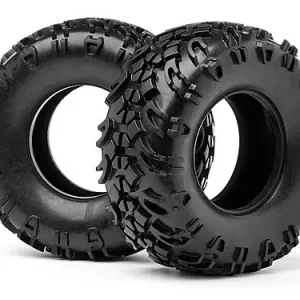Tyre w/Inserts 2pcs (Scout RC) Szybka wysyłka