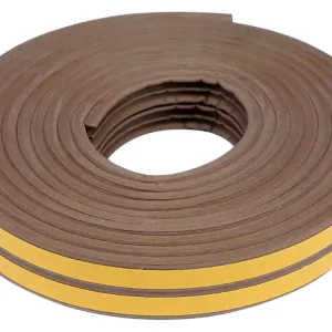 USZCZELKA DO OKIEN I DRZWI, EPDM, TYP E, BRĄZ, 6M Wysoka jakość