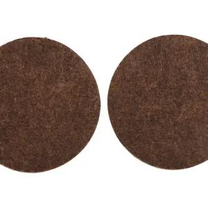 PODKŁADKI FILCOWE ? 50 MM BRĄZOWE Zniżka