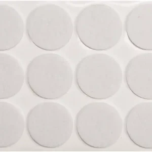 PODKŁADKI FILCOWE 28 MM BIAŁE Popularny