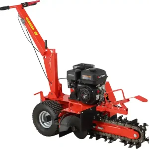 Cena promocyjna SPALINOWA KOPARKA ŁAŃCUCHOWA GŁĘBOKOŚĆ 450MM, POJ. SILNIKA 196 CM3