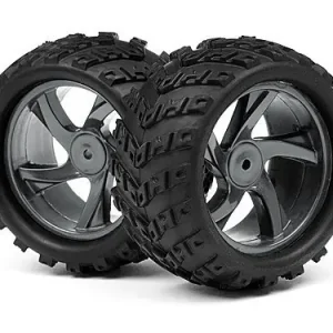 1/18 Monster Truck Wheel and Tyre Assembly (Ion MT) Łatwy zwrot