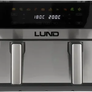 FRYTKOWNICA BEZTŁUSZCZOWA AIR FRYER 2600W 10L STAL NIERDZEWNA, CZARNA Zamów dziś