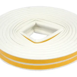 Wyjątkowa oferta USZCZELKA DO OKIEN I DRZWI, EPDM, TYP P, BIAŁA, 6M