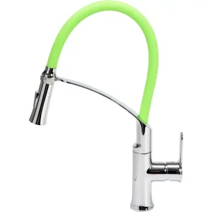 BATERIA ZLEWOZMYWAKOWA Z ELASTYCZNĄ WYLEWKĄ FLEXIBLE 2-GREEN Popularny