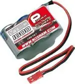 Sprawdź teraz VTEC P-Max RX-Pack 1600 mAh 6V NiMH - Hump