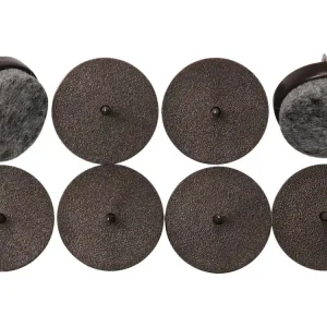 PODKŁADKI PLASTIKOWO FILCOWE NA GWÓŹDŹ 28MM 8SZT. Obniżka ceny